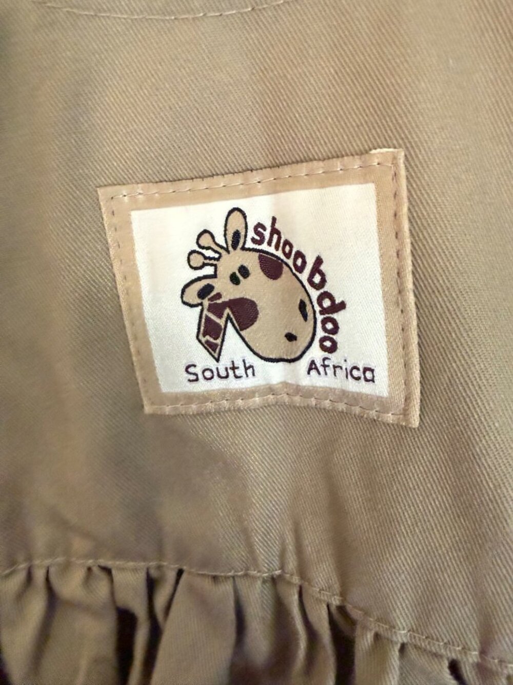 Vintage 90's South Africa Shoobdoo Tank Dress 12-18 Months - Picture 4 of 5